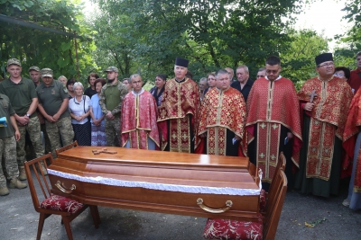 У громаді на Тернопільщині попрощалися з полеглим воїном