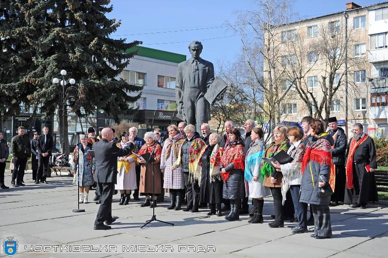 У Чорткові вшанували пам&#039;ять Тараса Шевченка (фото)