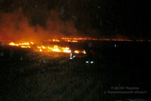 Тернопілля потопає у вогні (ФОТО)