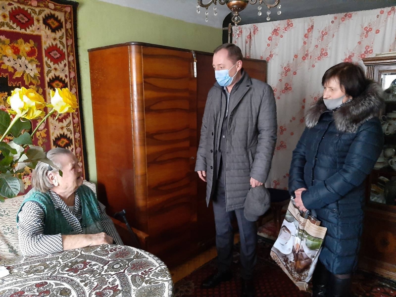 Тернопільська довгожителька відсвяткувала 100-літній ювілей