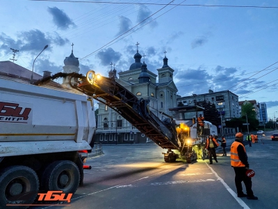 У Тернополі відремонтували дорогу на перехресті вулиць Князя Острозького – Замонастирська – Гайова