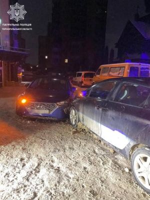 У Тернополі п'яний водій вчинив ДТП