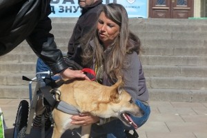 «Не каліч, не бий, не вбивай» — у Тернополі стартував марш за права тварин (фото)