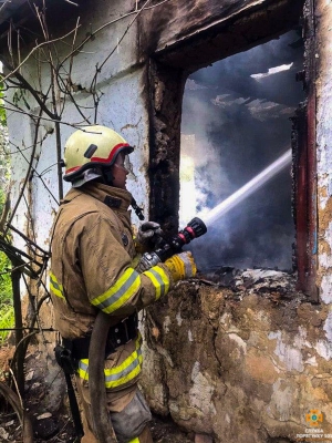 На Тернопільщині вогонь вщент знищив житловий будинок (фото)