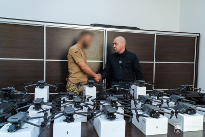 22 дрони-розвідники передали від Тернополя на передову для окремої механізованої бригади сухопутних військ - Сергій Надал