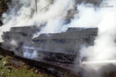 Тернопільщина у вогні зі смертельними наслідками: будівельні вагончики, залізничні шпали та двоповерхівка