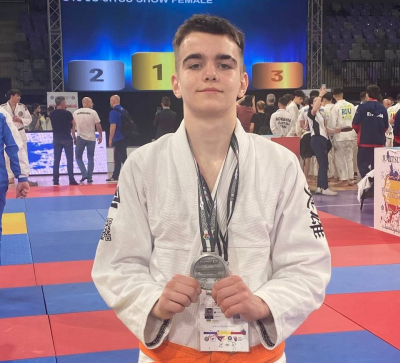 Спортсмен з Тернополя став срібним призером Чемпіонату Європи з джиу-джитсу