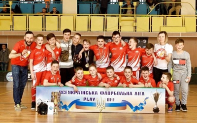 Тернополяни вдруге поспіль стали чемпіонами України з флорболу