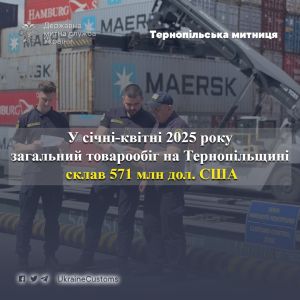 На Тернопільщині експортували та імпортували товарів на 571 млн дол. США