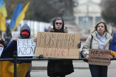 “Мовчання вбиває”: у центрі Тернополя відбулася акція на підтримку полонених воїнів
