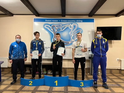 Тернопільські спортсмени здобули золото чемпіонату України з біатлону у трьох дисциплінах