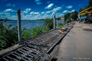 У Тернополі ремонтують набережну в напрямку «Циганки» (фото)