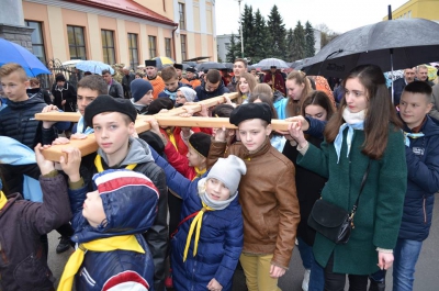 Вулицями Збаража на Тернопільщині пройшла Хресна хода