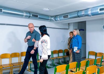 У двох тернопільських школах відремонтували та обладнали укриття для учнів: Сергій Надал