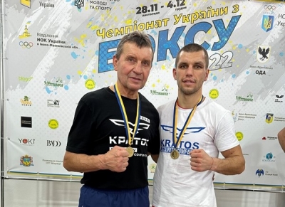 Боксер з Тернопільщини Віктор Петров знову став чемпіоном України серед еліти