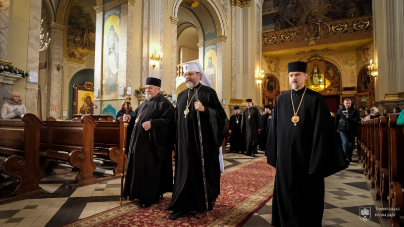 Глава УГКЦ Святослав Шевчук перебуває з дводенним візитом на Тернопільщині