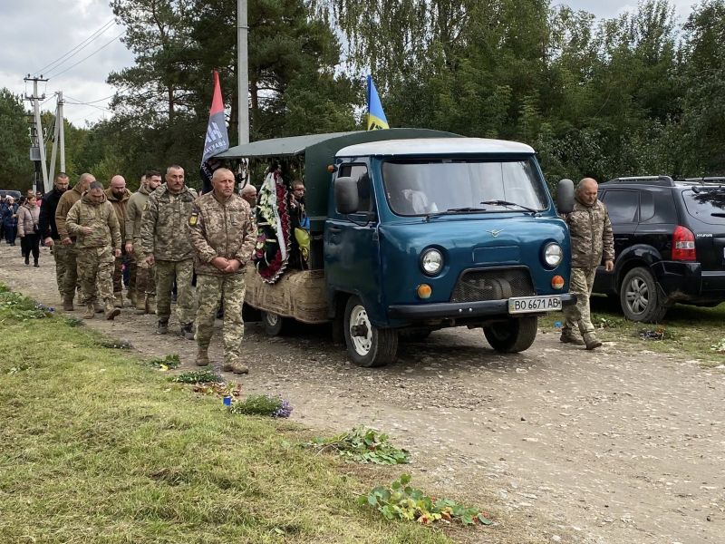 Тернопільщина  назавжди попрощалася з полеглим Героєм Іваном Висоцьким