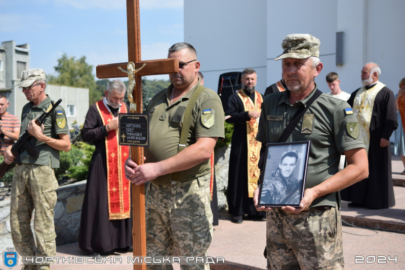 У Чорткові зустріли полеглого воїна Олега Нагірняка
