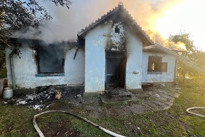 На Тернопільщині під час пожежі загинув чоловік