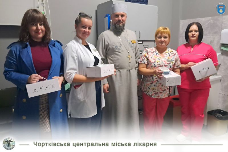 Лікарня на Тернопільщині отримала чергову допомогу від іноземних партнерів