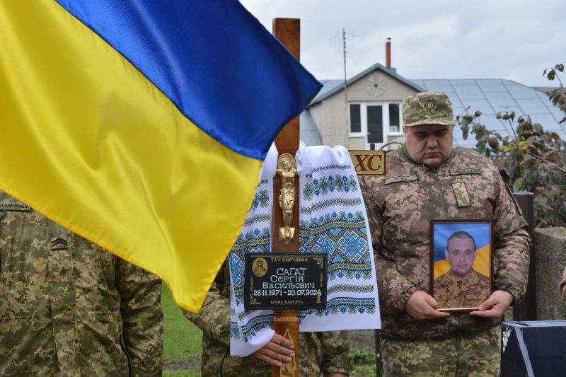 Тернопільщина назавжди попрощалася з полеглим Героєм Сергієм Сагатом