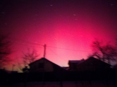 На Тернопільщині зафіксували "північне сяйво"