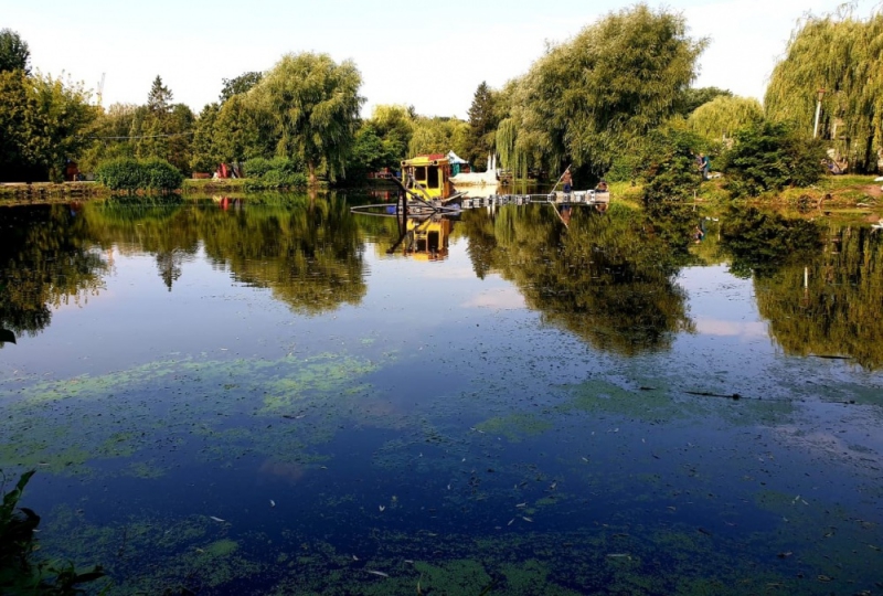 У тернопільському парку &quot;Топільче&quot; очищують водойми