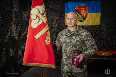 Герой з Тернопільщини Олександр Казьмін нагороджений орденом «За мужність»