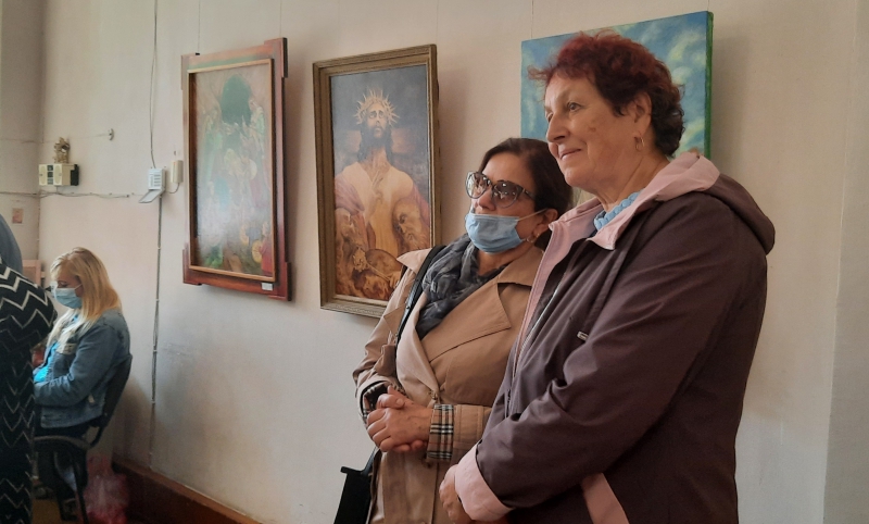 У Тернополі презентували художню виставку заслуженого майстра народної творчості України