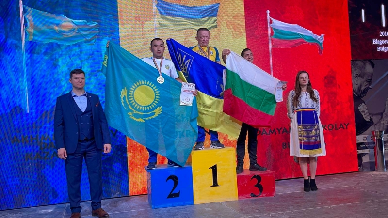 Сергій Юрійчук з Тернопільщини – чемпіон світу з пара-армрестлінгу у Румунії