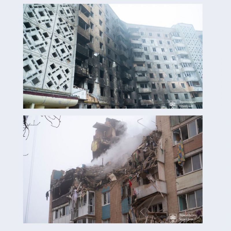 Родини ще 16 загиблих від ракетної атаки в Тернополі отримають по 100 тисяч гривень