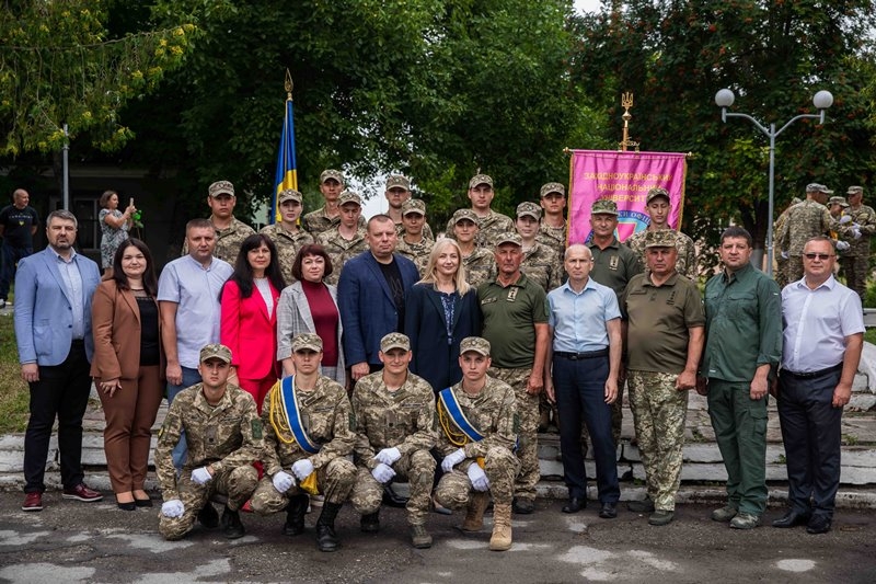 У ЗУНУ слухачі центру підготовки офіцерів запасу склали присягу