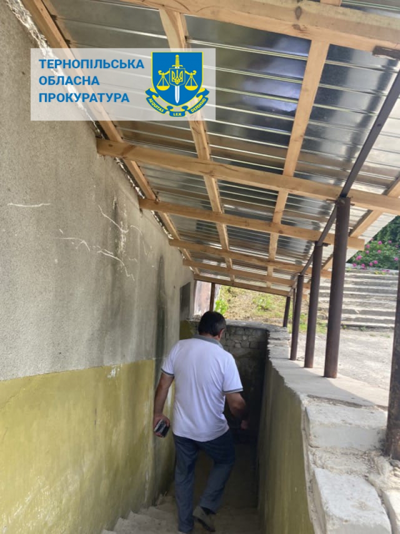 На Тернопільщині прокуратура вимагає привести у належний стан протирадіаційне укриття