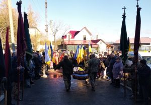 Тернопільщина попрощалася з полеглим Героєм Анатолієм Сергієнком