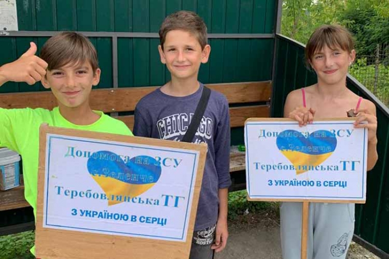 Школярі із села Зеленче Теребовлянської громади наярмаркували на тепловізор для 65-ої механізованої бригади