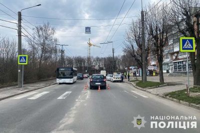 На пішохідному у Тернополі трапилася чергова ДТП