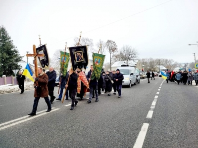 Громада на Тернопільщині прощається з полеглим захисником