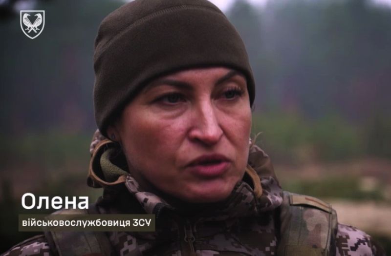 Віддавати свої землі, здаватися – ми не маємо права, – військовослужбовиця Олена, яка займаєтсья підготовкою курсантів