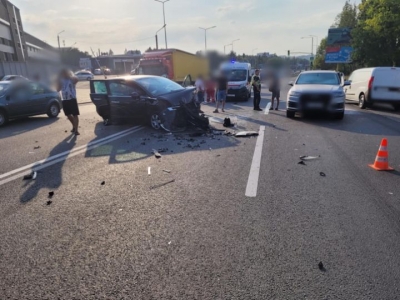 На вулиці Обʼїзній Тернополі трапилася ДТП