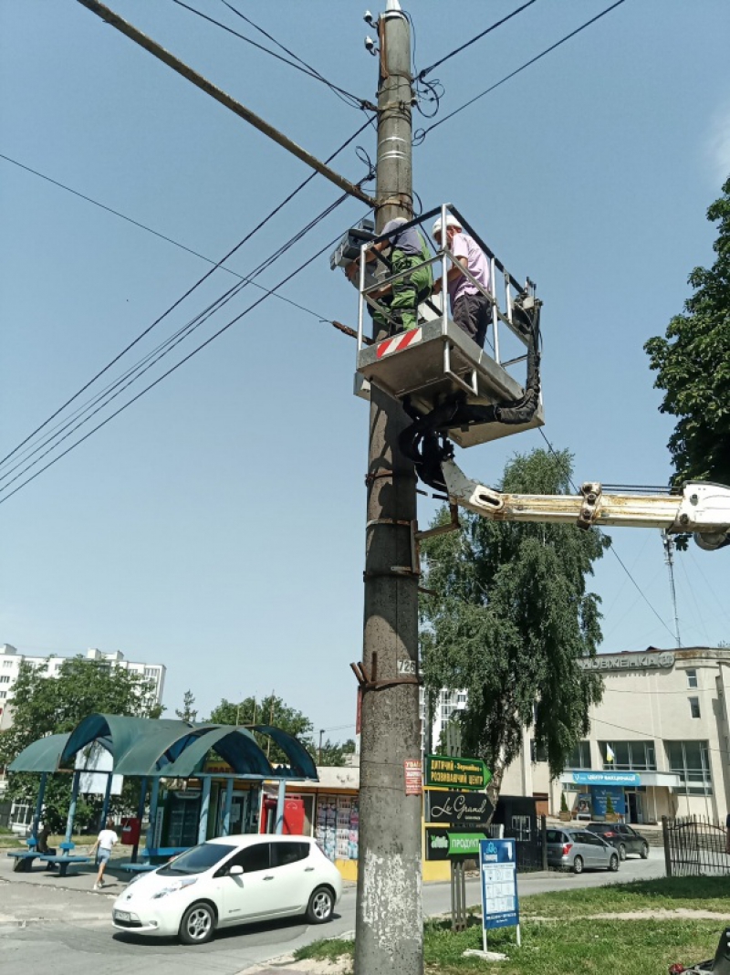 У Тернополі встановлюють камери автофіксації порушень ПДР