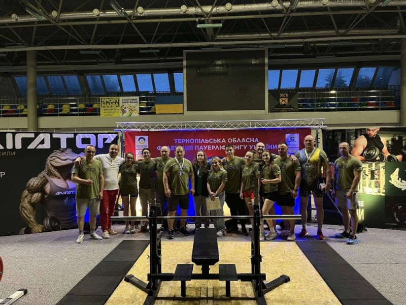 Тернополяни - серед призерів відкритого чемпіонату міста з пауерліфтингу