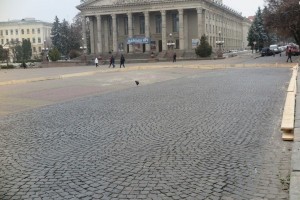 На головній площі Тернополя скоро буде слизько (фотофакт)