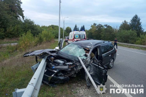 У аварії на Тернопільщині загинув водій автомобіля Volkswagen Passat