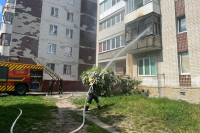 У Тернополі вогнеборці ліквідували пожежу на балконі багатоповерхівки