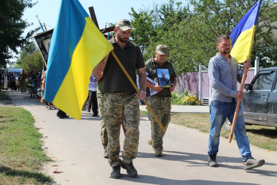 Громада Тернопільщини попрощалася з полеглим воїном Миколою Собком