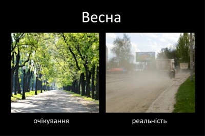 Тернополяни проти піскосуміші, яка після зими «гуляє пилом»