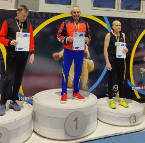 Спортсмен з Бучаччини виборов «золото» на Чемпіонаті України з легкої атлетики серед ветеранів фізичної культури та спорту