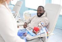 У Тернополі іноземець прийшов здати кров, аби підтримати тих, хто потребує