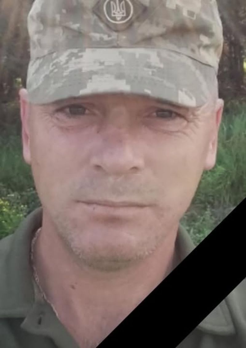 Під час занять з вогневої підготовки помер військовослужбовець з Тернопільщини Володимир Шаркий