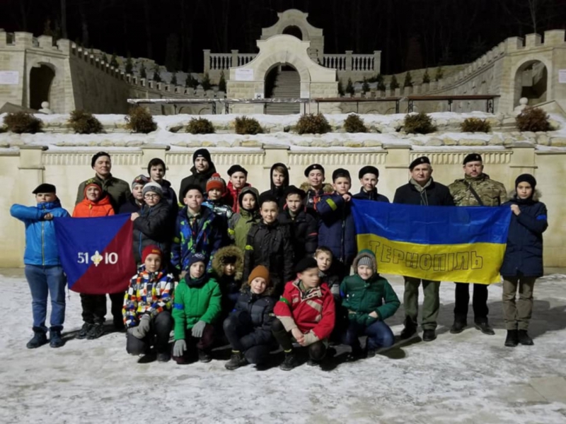 Тернопільські пластуни провели вихідні у духовному центрі